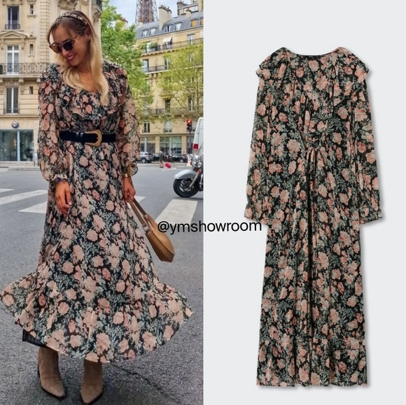 Mango Dresses & Skirts - 🔥Last 3🔥MANGO Floral maxi dress